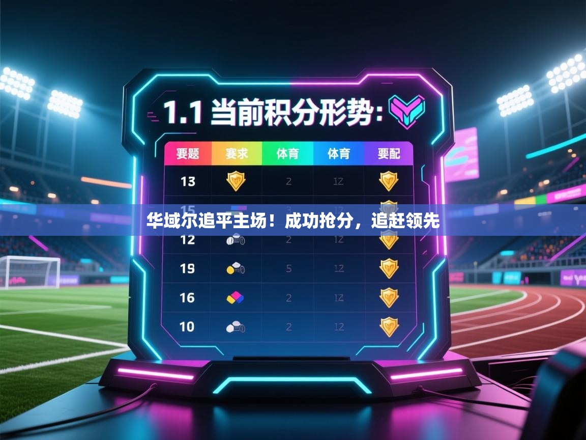华域尔追平主场！成功抢分，追赶领先  第2张