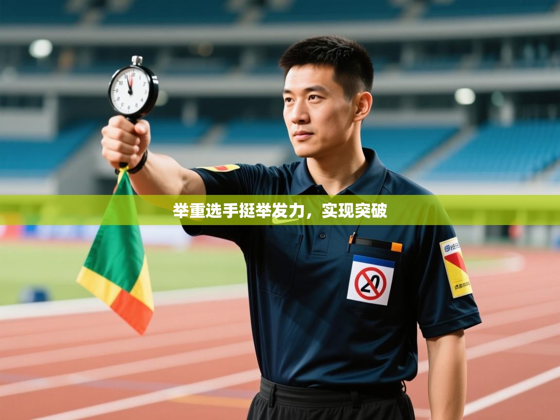 举重选手挺举发力，实现突破  第1张